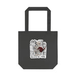Tote Bag — 'Death by TBR' Book Lover Canvas Tote
