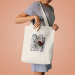 Tote Bag — 'Death by TBR' Book Lover Canvas Tote