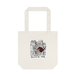 Tote Bag — 'Death by TBR' Book Lover Canvas Tote