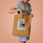 Tote Bag — 'Death by TBR' Book Lover Canvas Tote