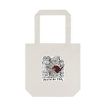 Tote Bag — 'Death by TBR' Book Lover Canvas Tote