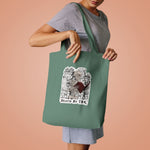 Tote Bag — 'Death by TBR' Book Lover Canvas Tote