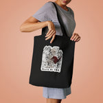 Tote Bag — 'Death by TBR' Book Lover Canvas Tote