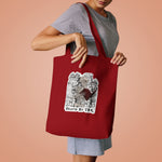 Tote Bag — 'Death by TBR' Book Lover Canvas Tote