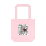 Tote Bag — 'Death by TBR' Book Lover Canvas Tote
