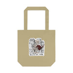Tote Bag — 'Death by TBR' Book Lover Canvas Tote