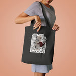 Tote Bag — 'Death by TBR' Book Lover Canvas Tote