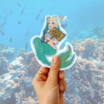 Believe in Yourself Mermaid Sticker