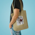 Tote Bag — 'Death by TBR' Book Lover Canvas Tote