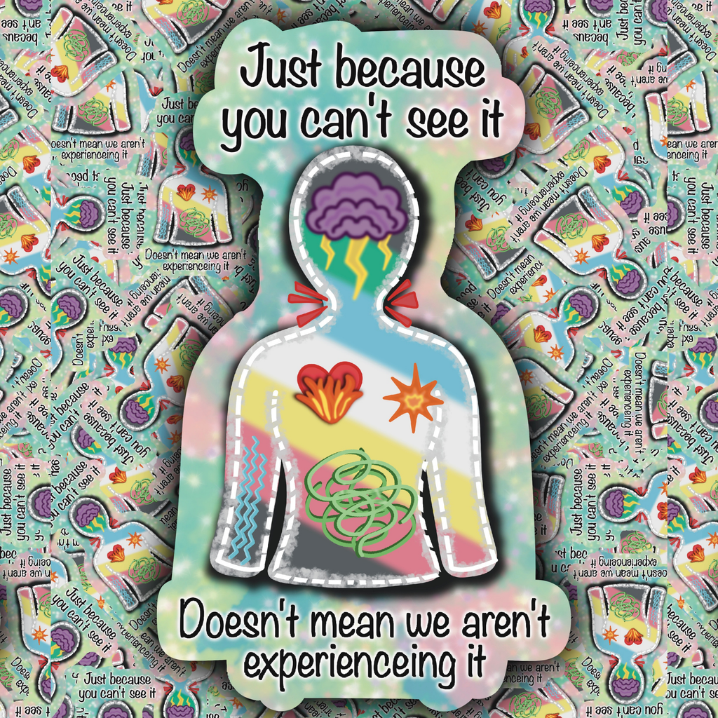 Invisible Illness Sticker