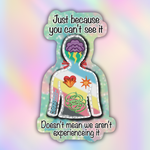 Invisible Illness Sticker
